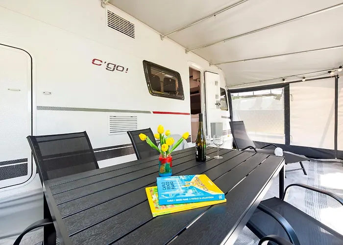 Bauer Caravan In Fkk Solaris Kemping