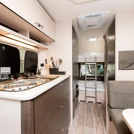 Bauer Caravan In Fkk Solaris Campsite *